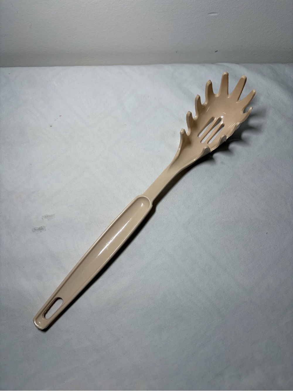Beige Pasta Server Spoon - Versatile Kitchen Utensil by EKCO USA